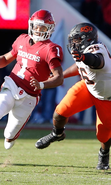Oklahoma stops late 2-point try, tops Oklahoma State 48-47